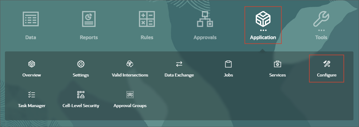 Click Configure